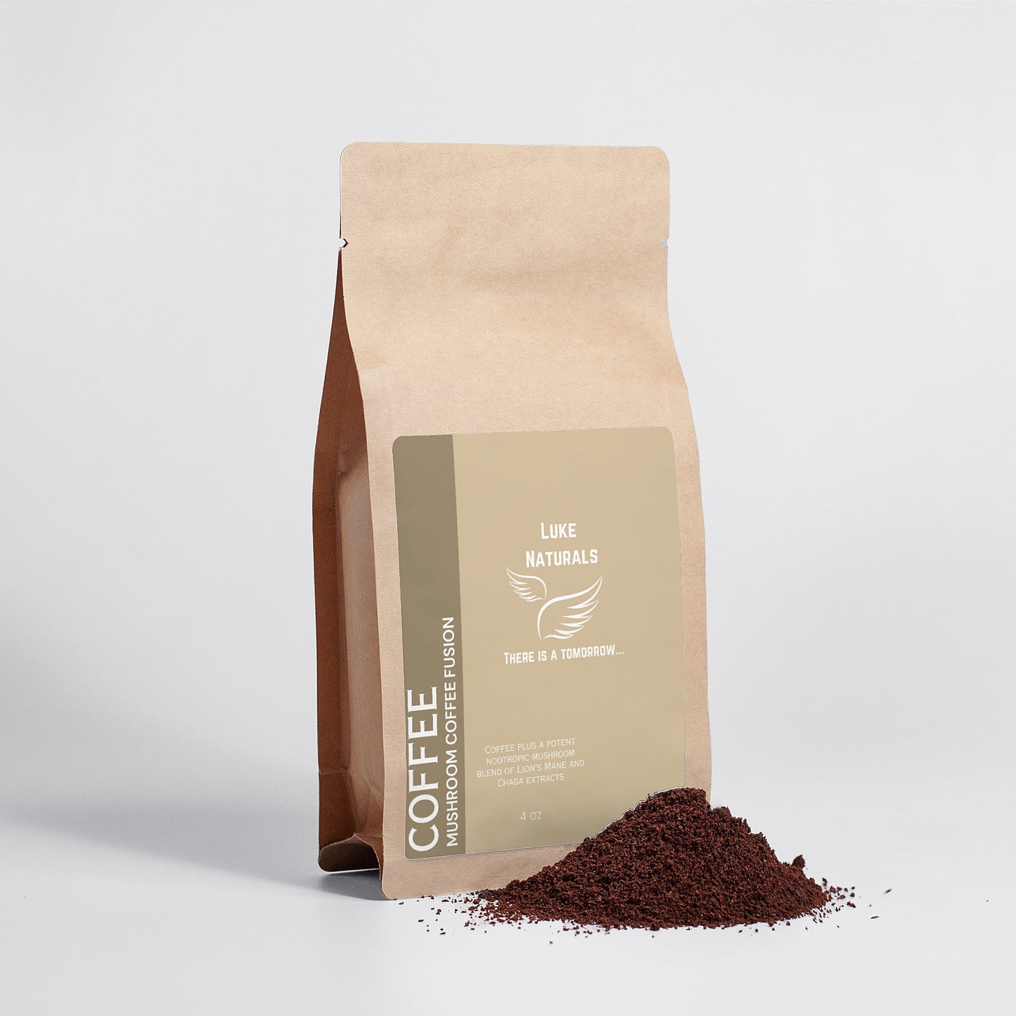 Mushroom Coffee Fusion - Lion’s Mane & Chaga 4oz