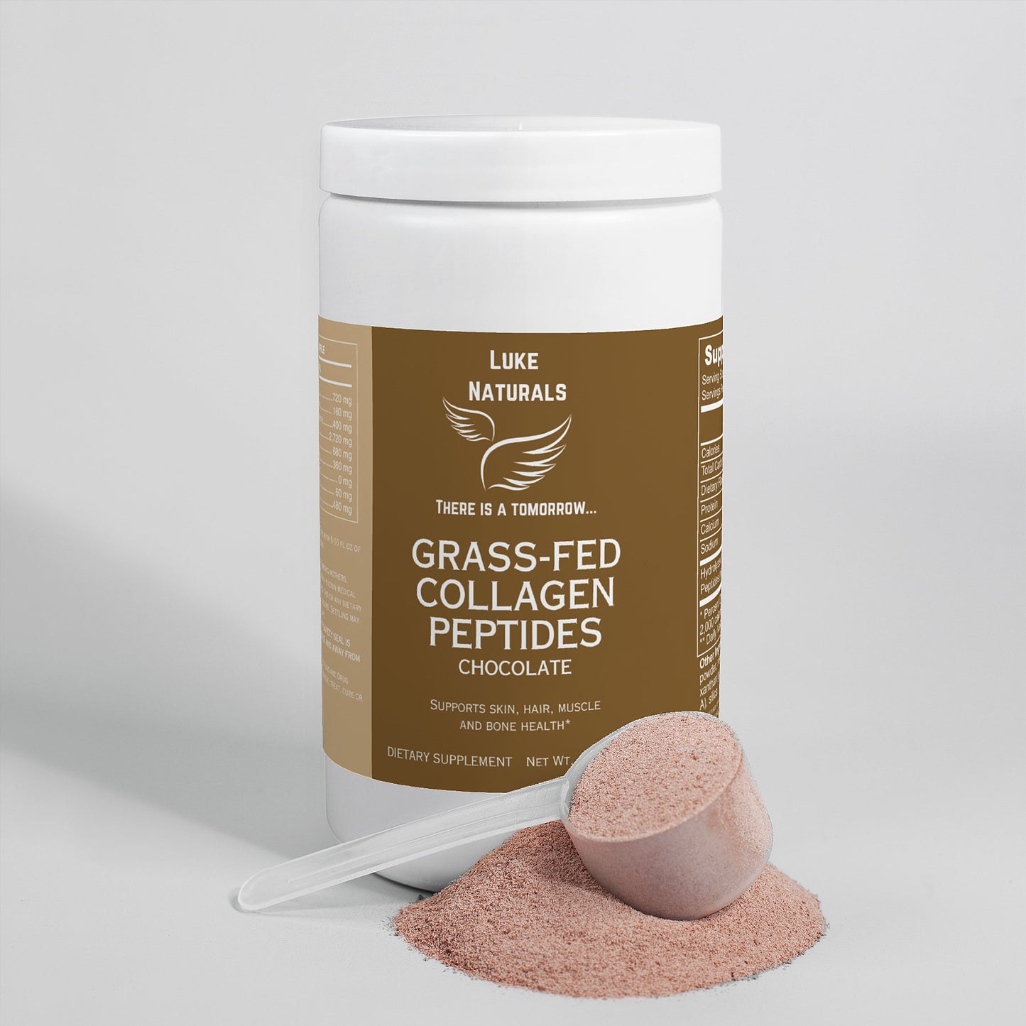 Grass-Fed Collagen Peptides Powder (Chocolate)