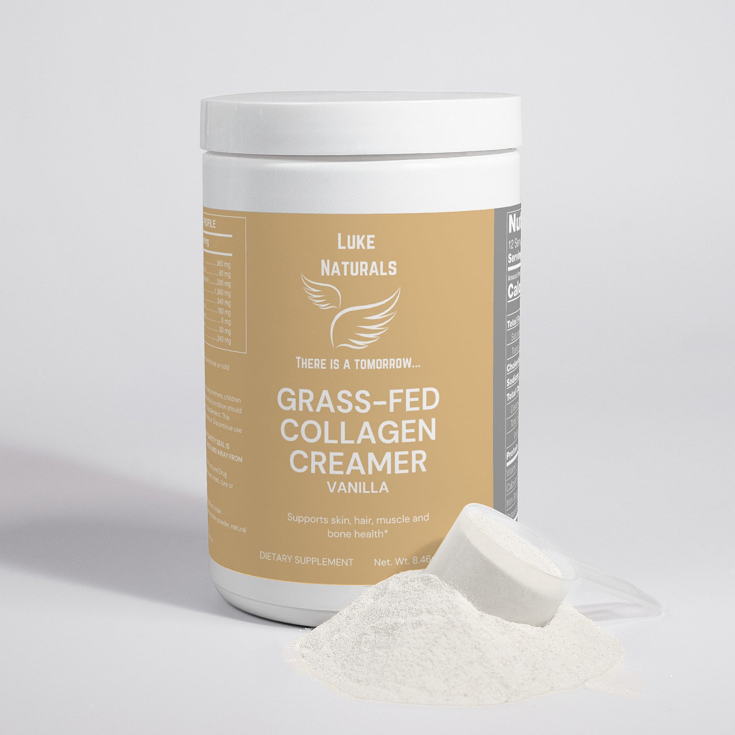 Grass-Fed Collagen Creamer (Vanilla)